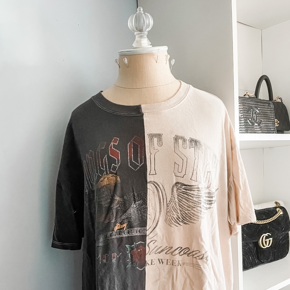 💯% COTTON (PRESHRUNKEN) OVERSIZED HOLLISTER TEE ⚜️